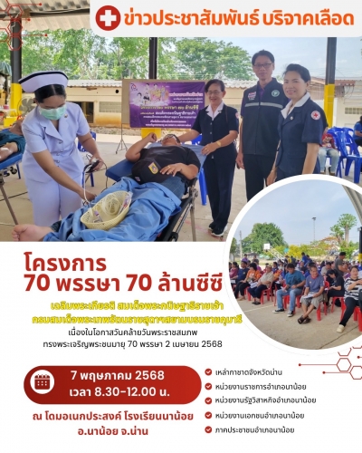 โครงการ 70 พรรษา 70 ล้านซีซี